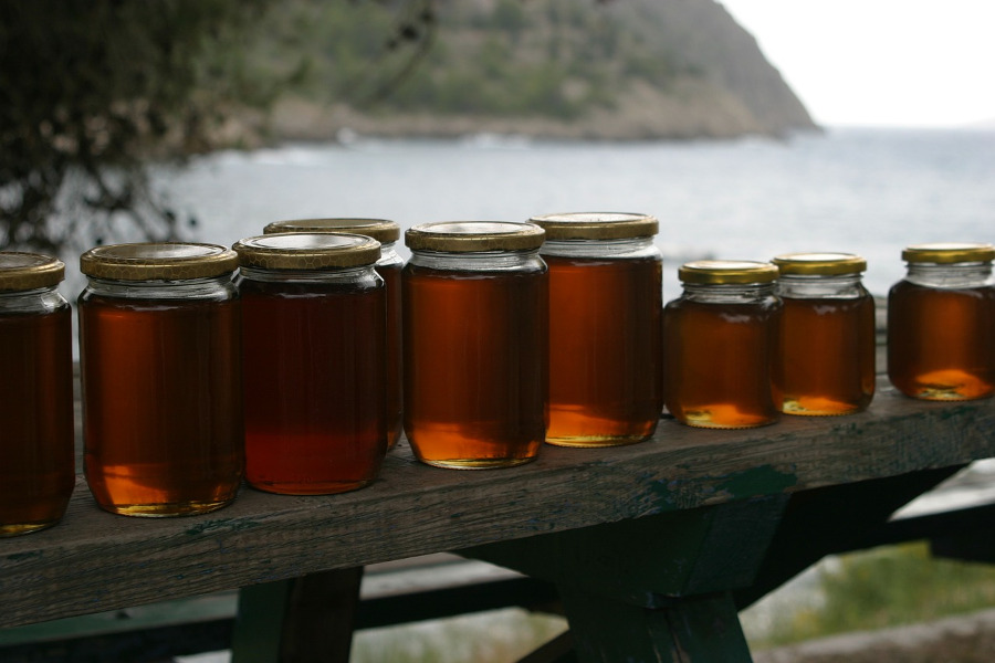 A row of honey pots to capture scammers. You know, when it's too good to be true...